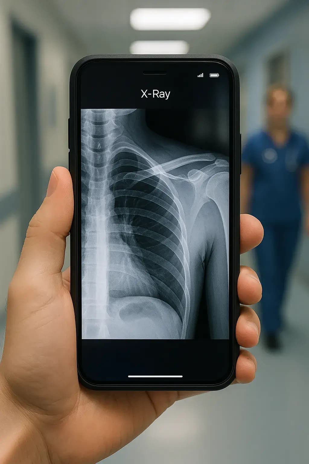 X-ray on phone